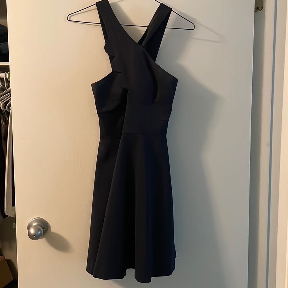 Navy blue dress
